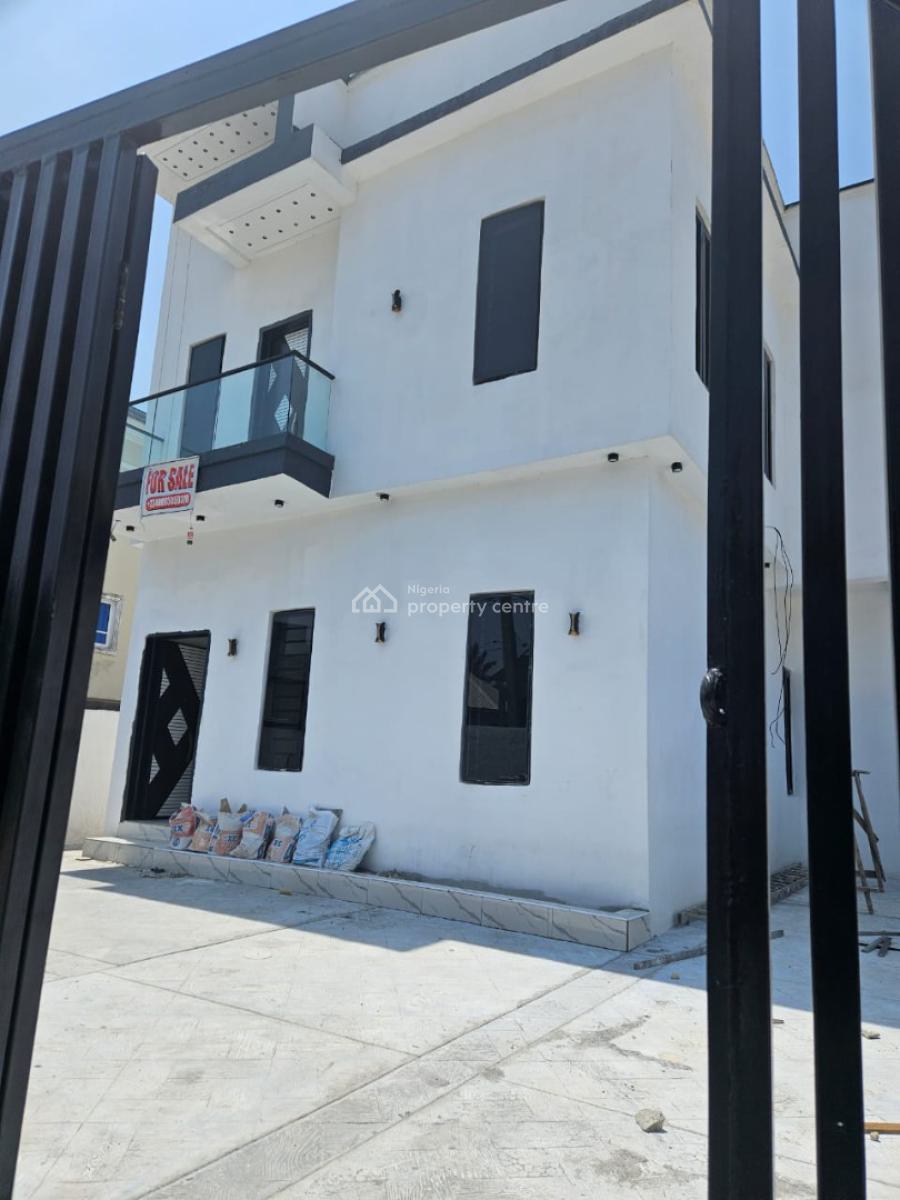 Luxury 4brm Detached Duplex with a Bq, Golden Pearl Estate Happy Land Bus Stop, Ajah, Lagos, Detached Duplex for Sale