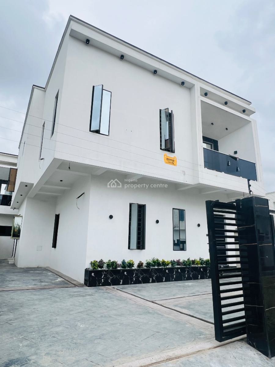 Well Finished 5 Bedroom Detached Duplex with a Bq in an Estate, Lekki Palm City Estate, Ajah, Lagos, Detached Duplex for Sale