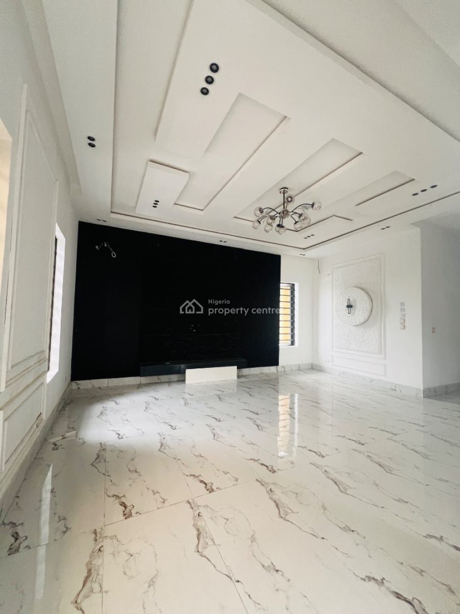 Well Finished 5 Bedroom Detached Duplex with a Bq in an Estate, Lekki Palm City Estate, Ajah, Lagos, Detached Duplex for Sale
