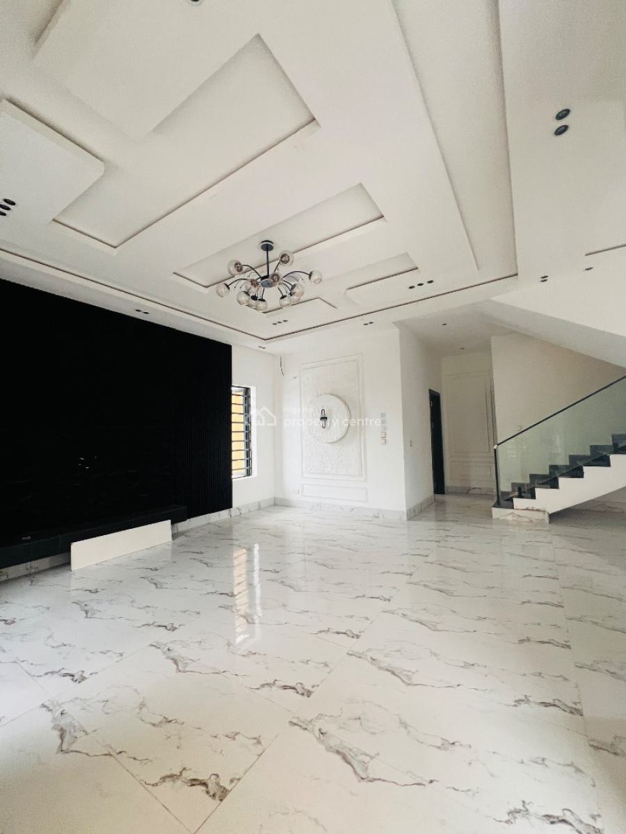 Well Finished 5 Bedroom Detached Duplex with a Bq in an Estate, Lekki Palm City Estate, Ajah, Lagos, Detached Duplex for Sale