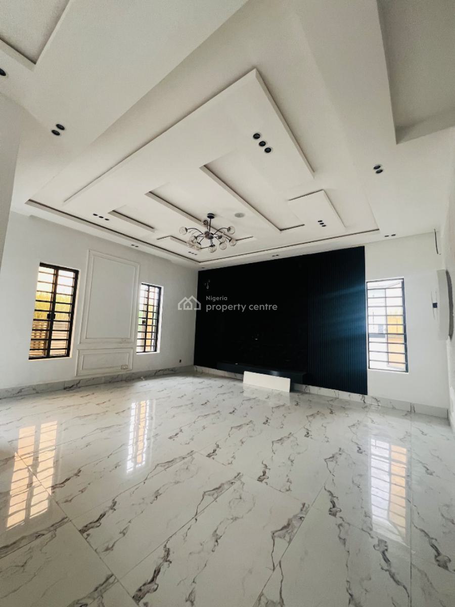 Well Finished 5 Bedroom Detached Duplex with a Bq in an Estate, Lekki Palm City Estate, Ajah, Lagos, Detached Duplex for Sale