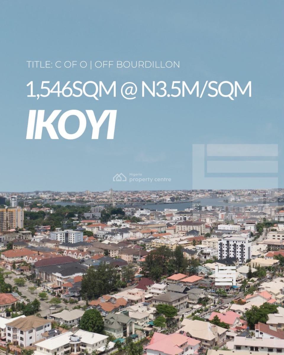 Lovely 1546sqm Land Available, Off Bourdillon, Old Ikoyi, Ikoyi, Lagos, Residential Land for Sale