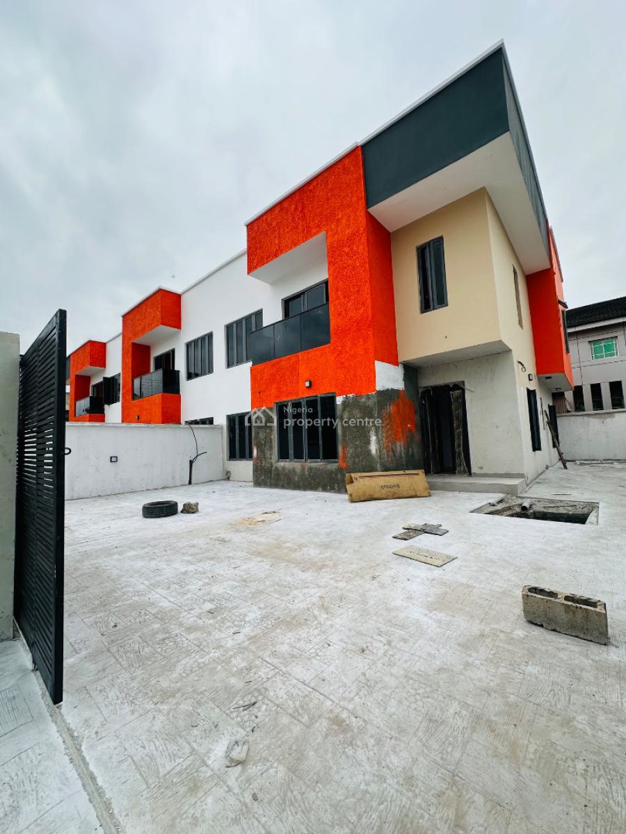 Newly Built 4 Bedroom Terrace Duplex in a Secured Estate, Gbagada, Lagos, Terraced Duplex for Sale