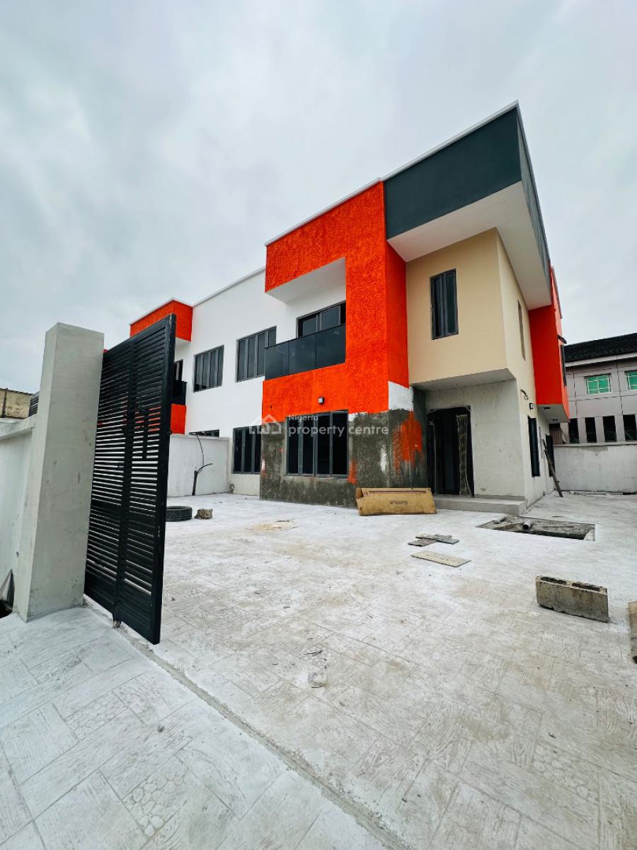 Newly Built 4 Bedroom Terrace Duplex in a Secured Estate, Gbagada, Lagos, Terraced Duplex for Sale
