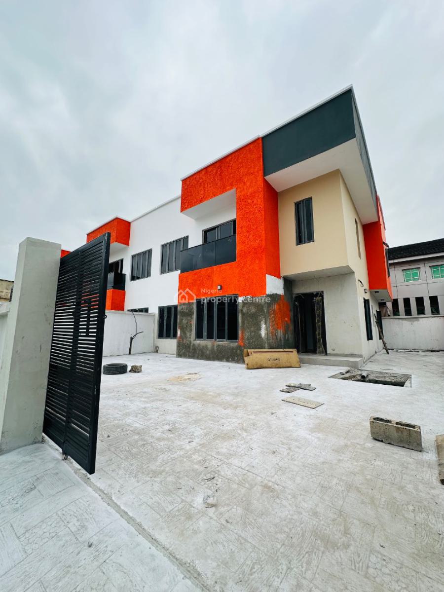 Newly Built 4 Bedroom Terrace Duplex in a Secured Estate, Gbagada, Lagos, Terraced Duplex for Sale