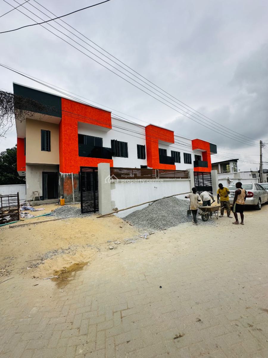 Newly Built 4 Bedroom Terrace Duplex in a Secured Estate, Gbagada, Lagos, Terraced Duplex for Sale