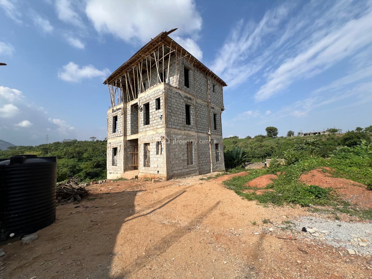 Ongoing Development of 5 Bedroom Detached House with Bq at Asokoro, Lake View Estate, Asokoro District, Abuja, Detached Duplex for Sale