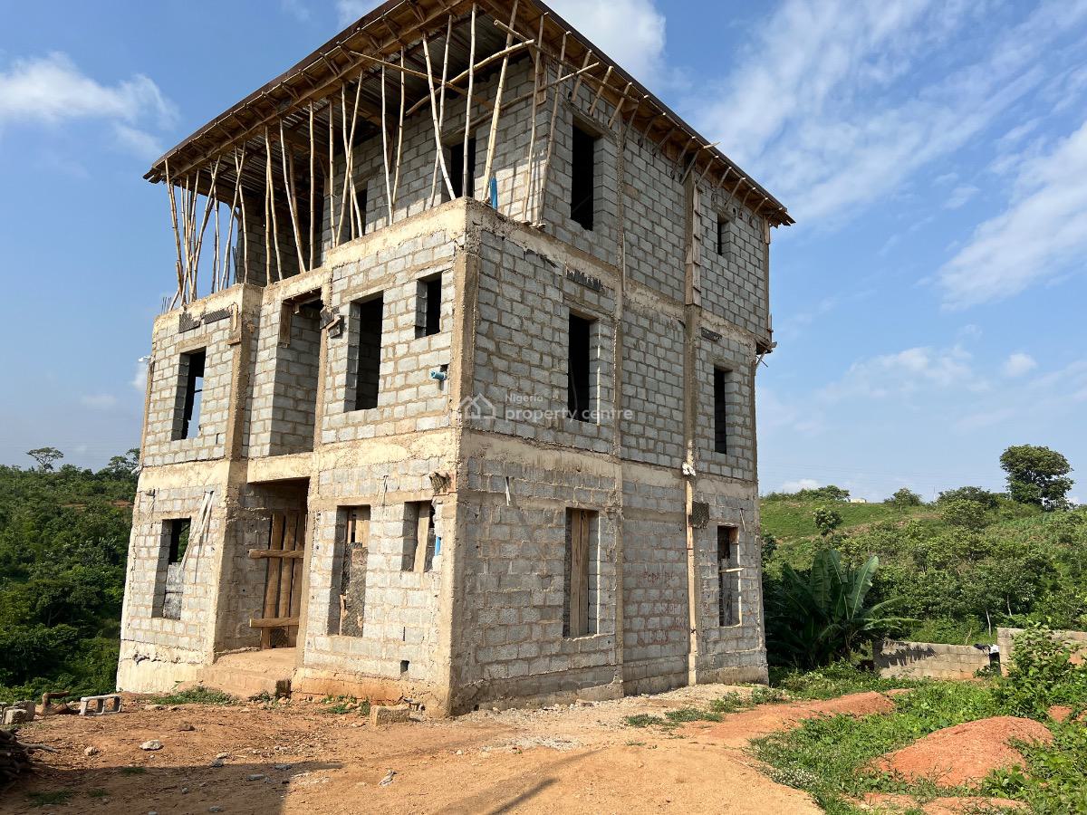 Ongoing Development of 5 Bedroom Detached House with Bq at Asokoro, Lake View Estate, Asokoro District, Abuja, Detached Duplex for Sale