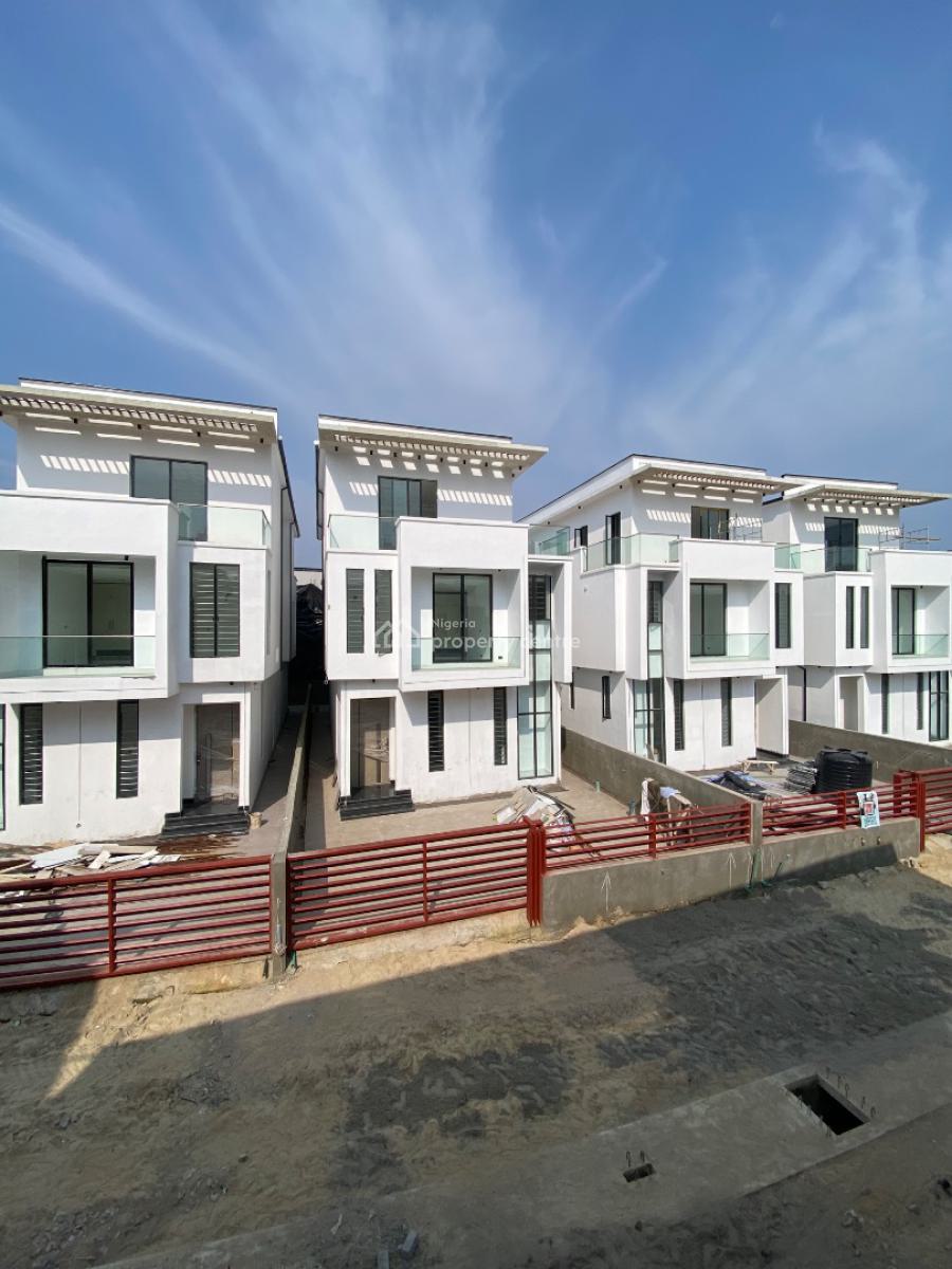 Lovely 5 Bed Contemporary Duplex in an Estate, Chevron, Lekki, Lagos, Detached Duplex for Sale