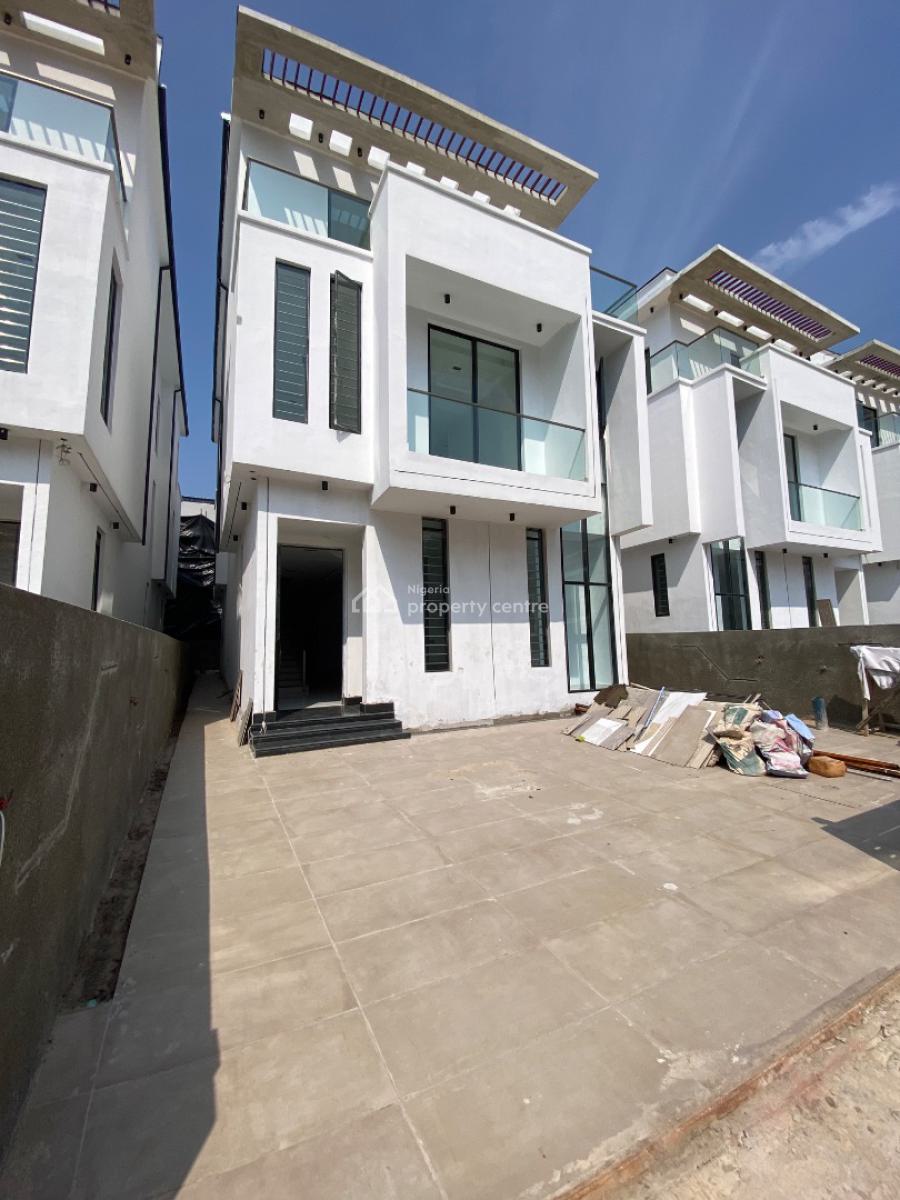 Lovely 5 Bed Contemporary Duplex in an Estate, Chevron, Lekki, Lagos, Detached Duplex for Sale