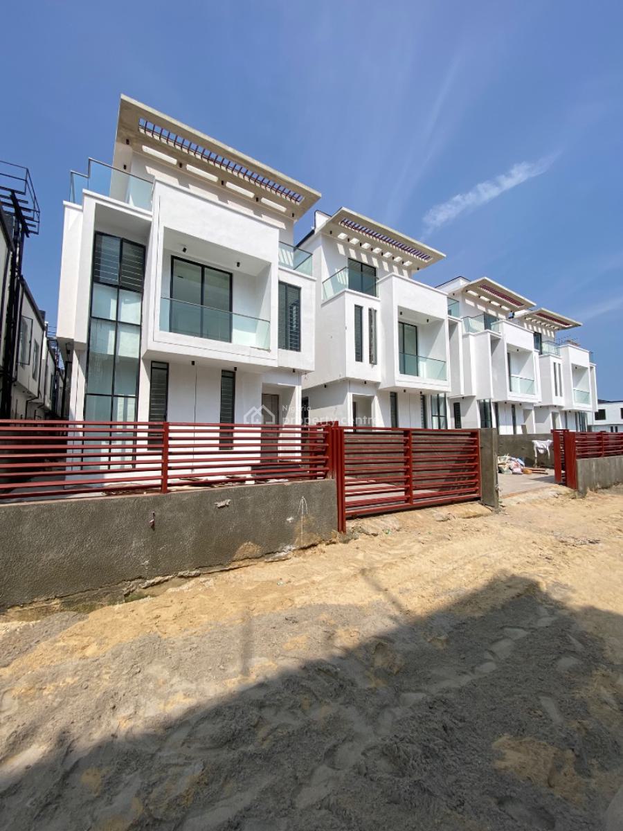 Lovely 5 Bed Contemporary Duplex in an Estate, Chevron, Lekki, Lagos, Detached Duplex for Sale