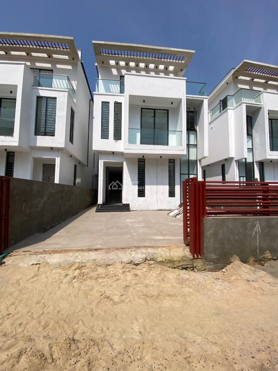Lovely 5 Bed Contemporary Duplex in an Estate, Chevron, Lekki, Lagos, Detached Duplex for Sale