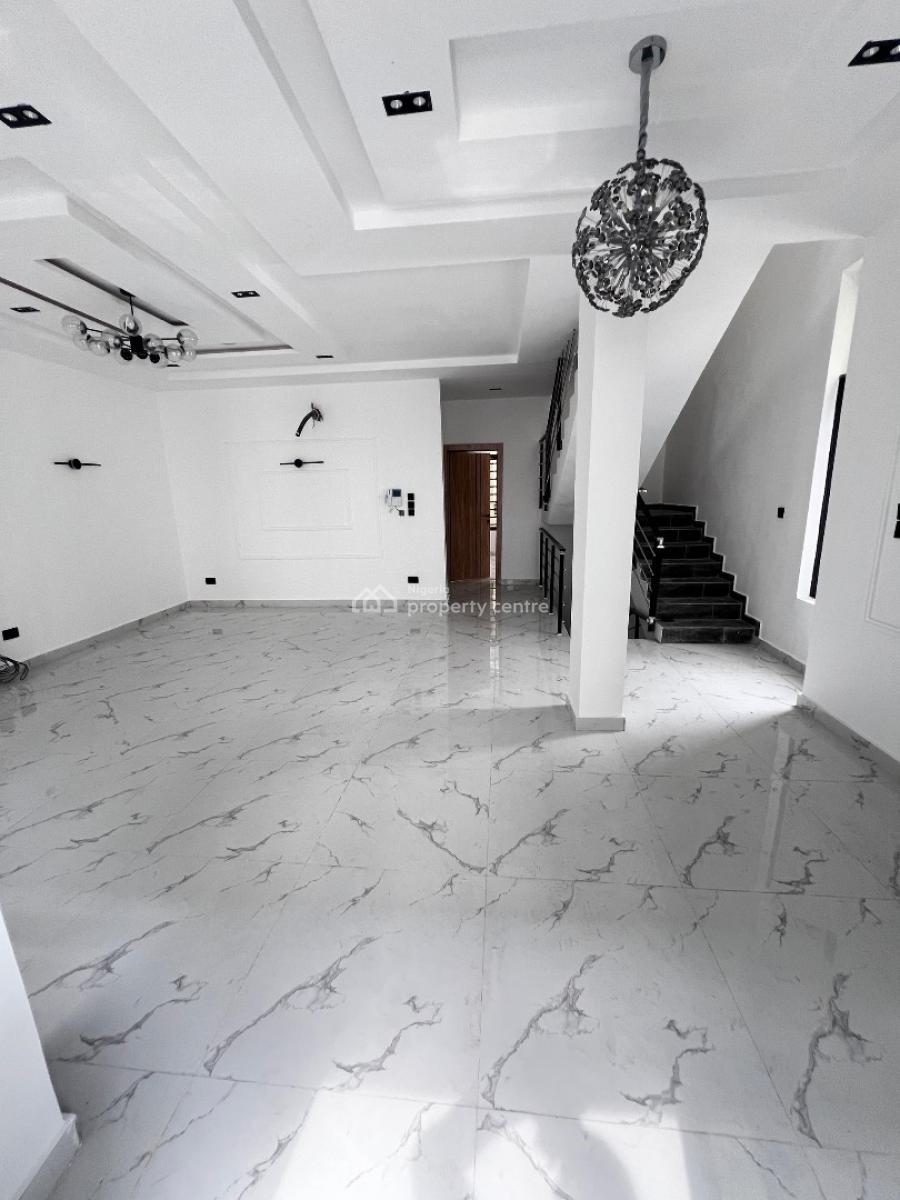 Modern 4-bedroom Terrace Duplex with Governors Consent & Premium Fini, Ologolo, Lekki, Lagos, Terraced Duplex for Sale