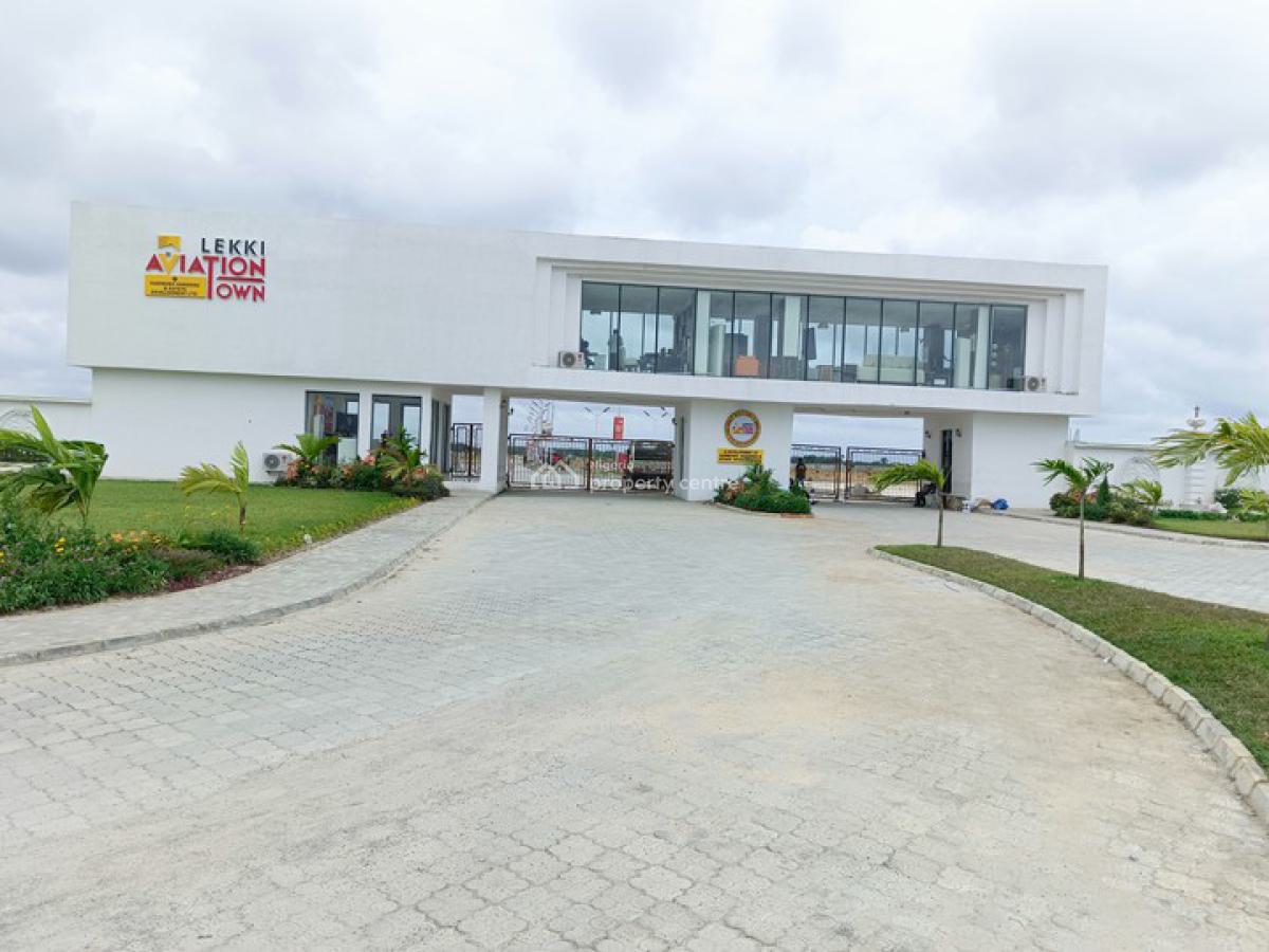 Luxury Plots with C of O, Buy and Build Plots at Lekki Aviation Town Facing The Intnational Airp, Ibeju Lekki, Lagos, Residential Land for Sale
