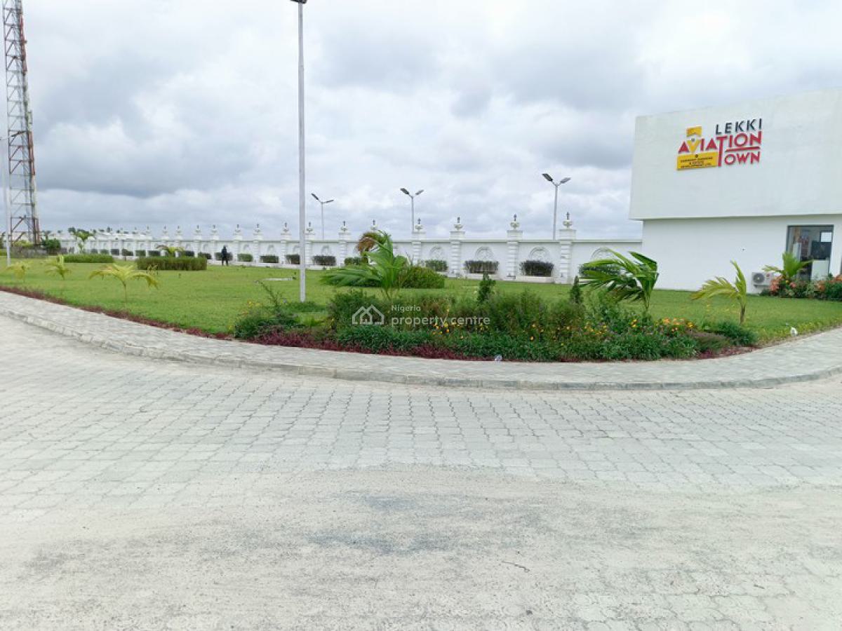 Luxury Plots with C of O, Buy and Build Plots at Lekki Aviation Town Facing The Intnational Airp, Ibeju Lekki, Lagos, Residential Land for Sale