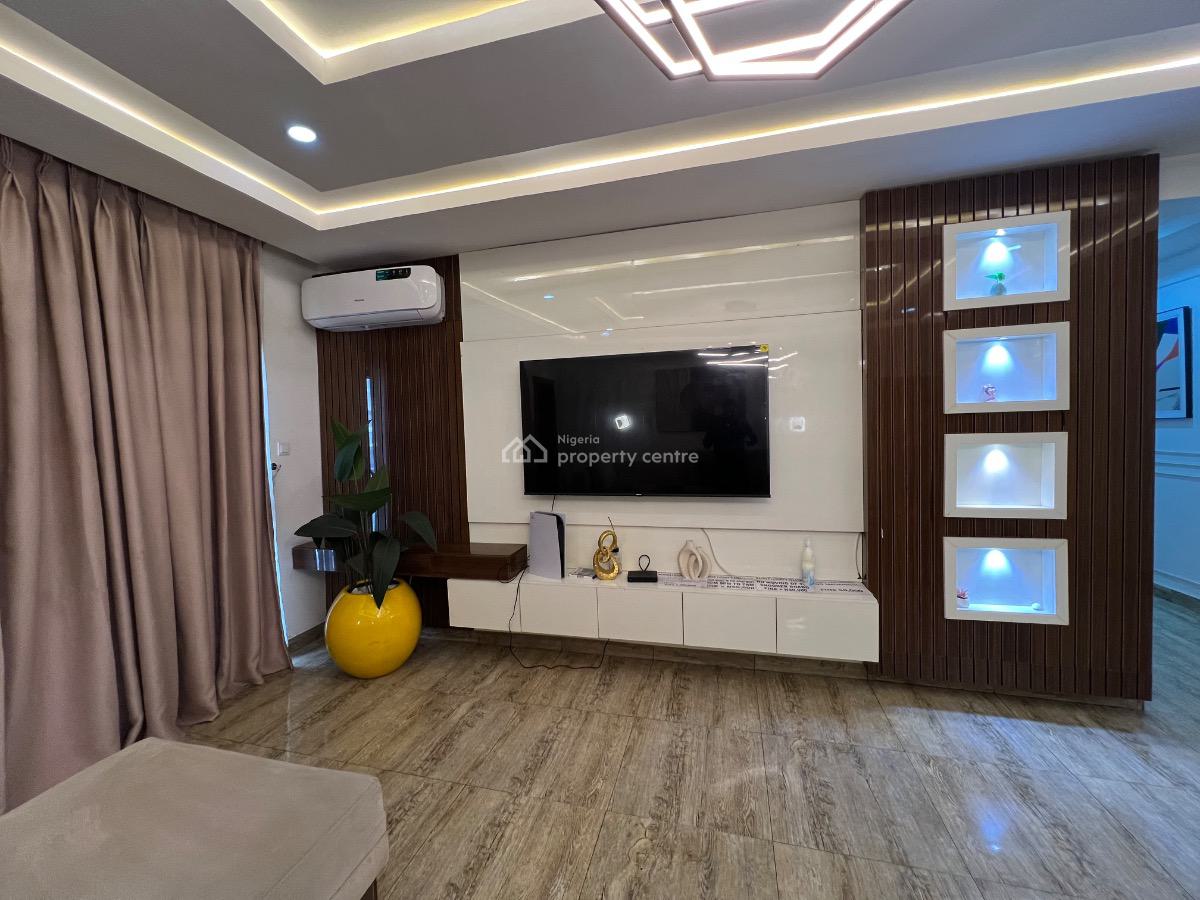 Wuyes Finest Fully Furnished 3-bedroom Smart Apartment at Abuja, Wuye, Abuja, Flat / Apartment Short Let