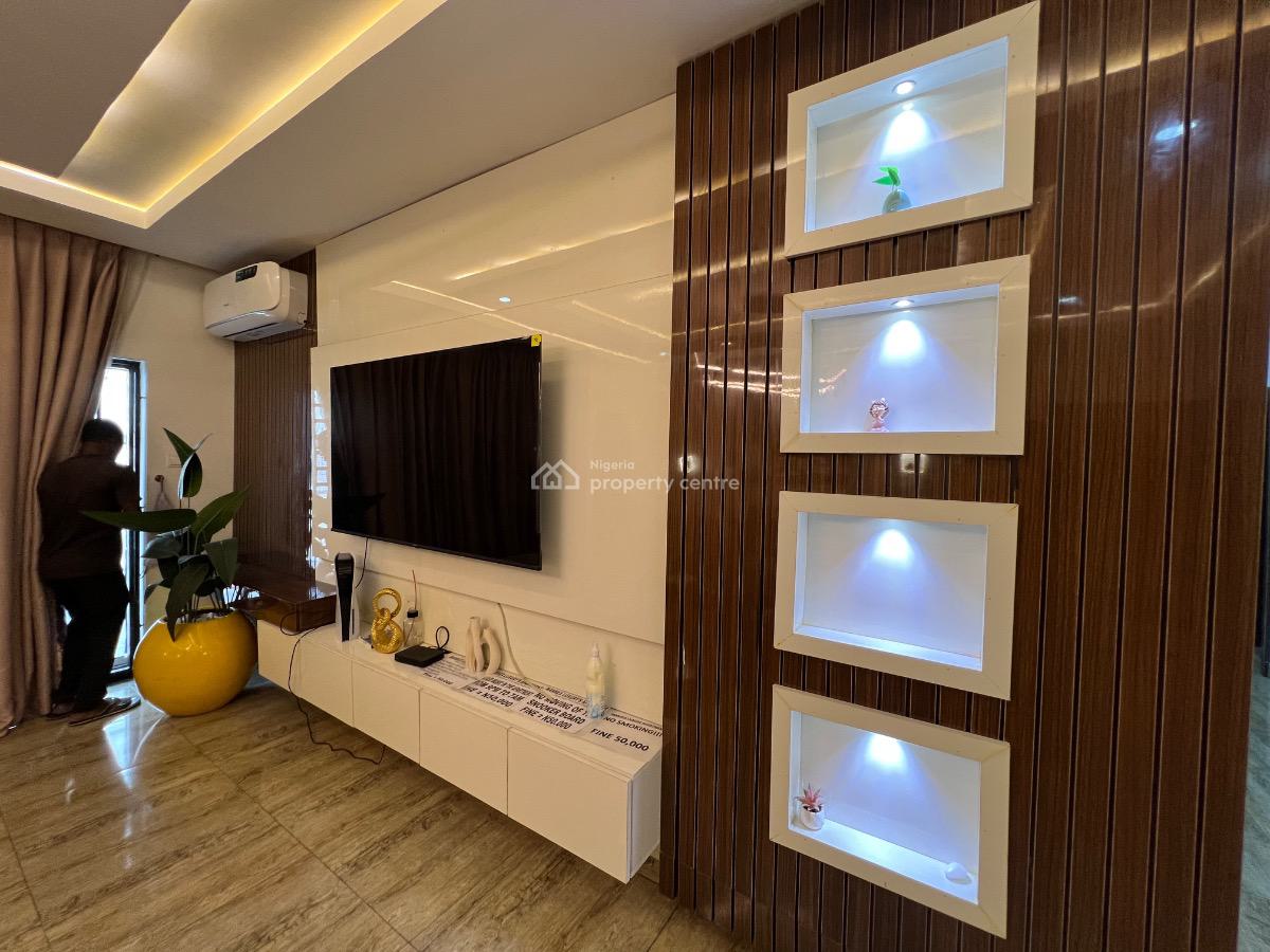 Wuyes Finest Fully Furnished 3-bedroom Smart Apartment at Abuja, Wuye, Abuja, Flat / Apartment Short Let