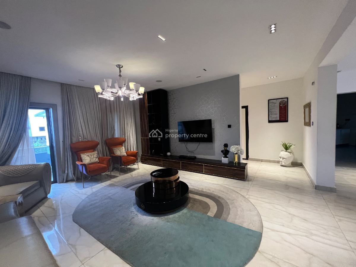 Luxury Waterview 3 Bedroom Flat, Banana Island Estate, Ikoyi, Lagos, Flat / Apartment for Rent