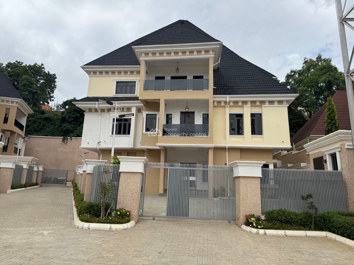 Luxury Finished 7bedroom Mansion + Two Rooms Bq in The Main Heart of, Asokoro Main, Asokoro District, Abuja, Terraced Duplex for Sale
