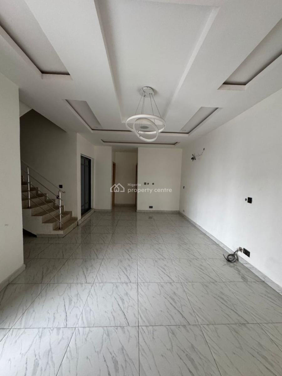 Luxury 4 Bedroom Terrace Duplex with 24 Hours Power Supply, Abraham Adesanya Road, Ajah, Lagos, Terraced Duplex for Rent