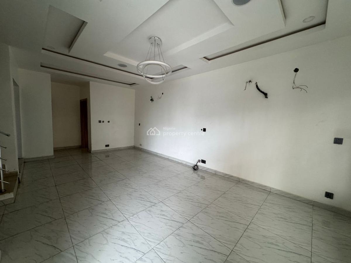 Luxury 4 Bedroom Terrace Duplex with 24 Hours Power Supply, Abraham Adesanya Road, Ajah, Lagos, Terraced Duplex for Rent