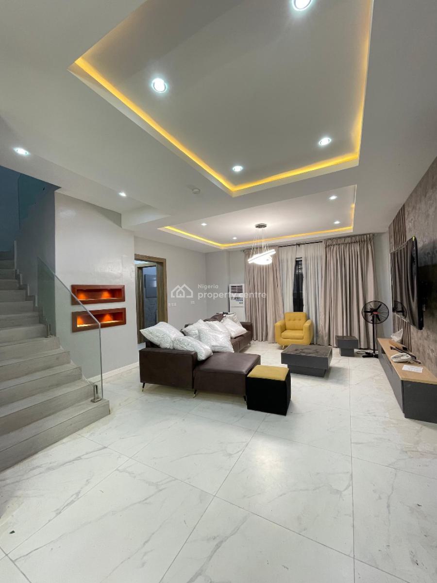 Maissonete with a B Q, Lekki Phase 1, Lekki, Lagos, House for Rent