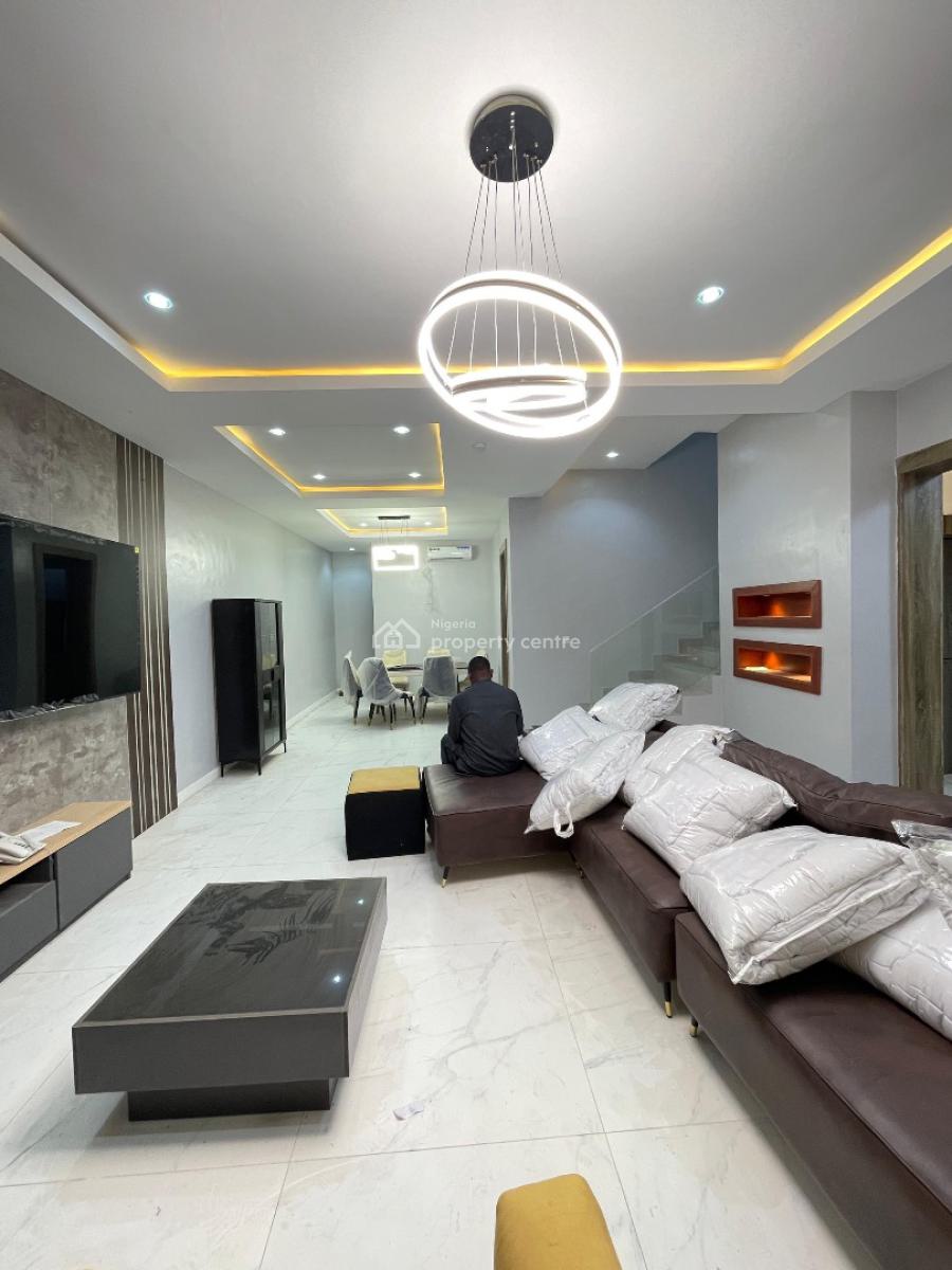 Maissonete with a B Q, Lekki Phase 1, Lekki, Lagos, House for Rent