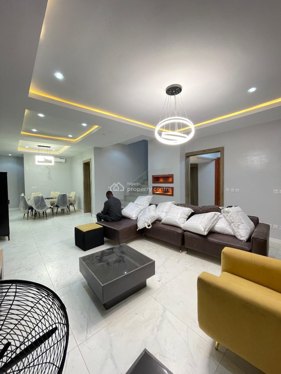 Maissonete with a B Q, Lekki Phase 1, Lekki, Lagos, House for Rent
