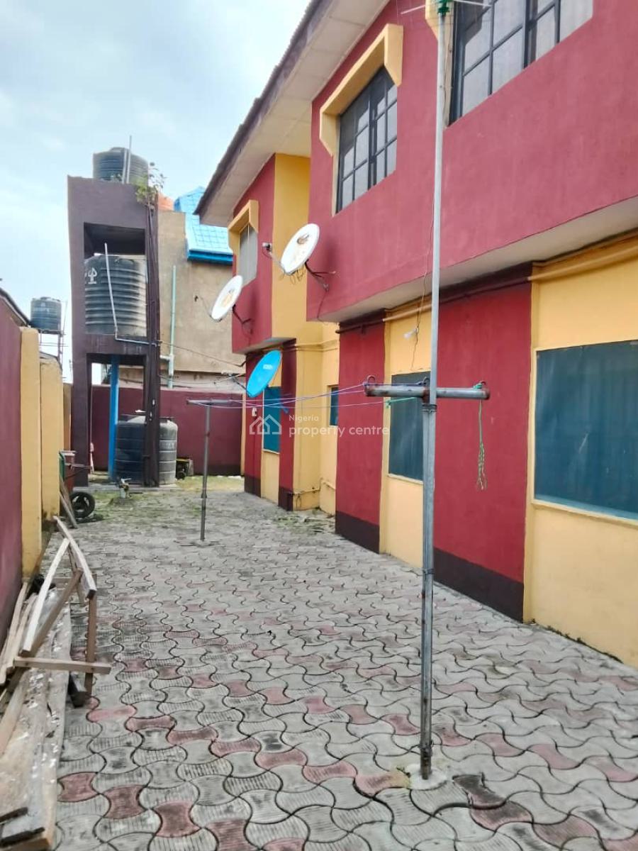 Block of 8 Flats Comprises of 4 Numbers of 2 Bedroom Flat and 4 Number, Sale at Agric Ikorodu  Document:, Agric, Ikorodu, Lagos, Block of Flats for Sale