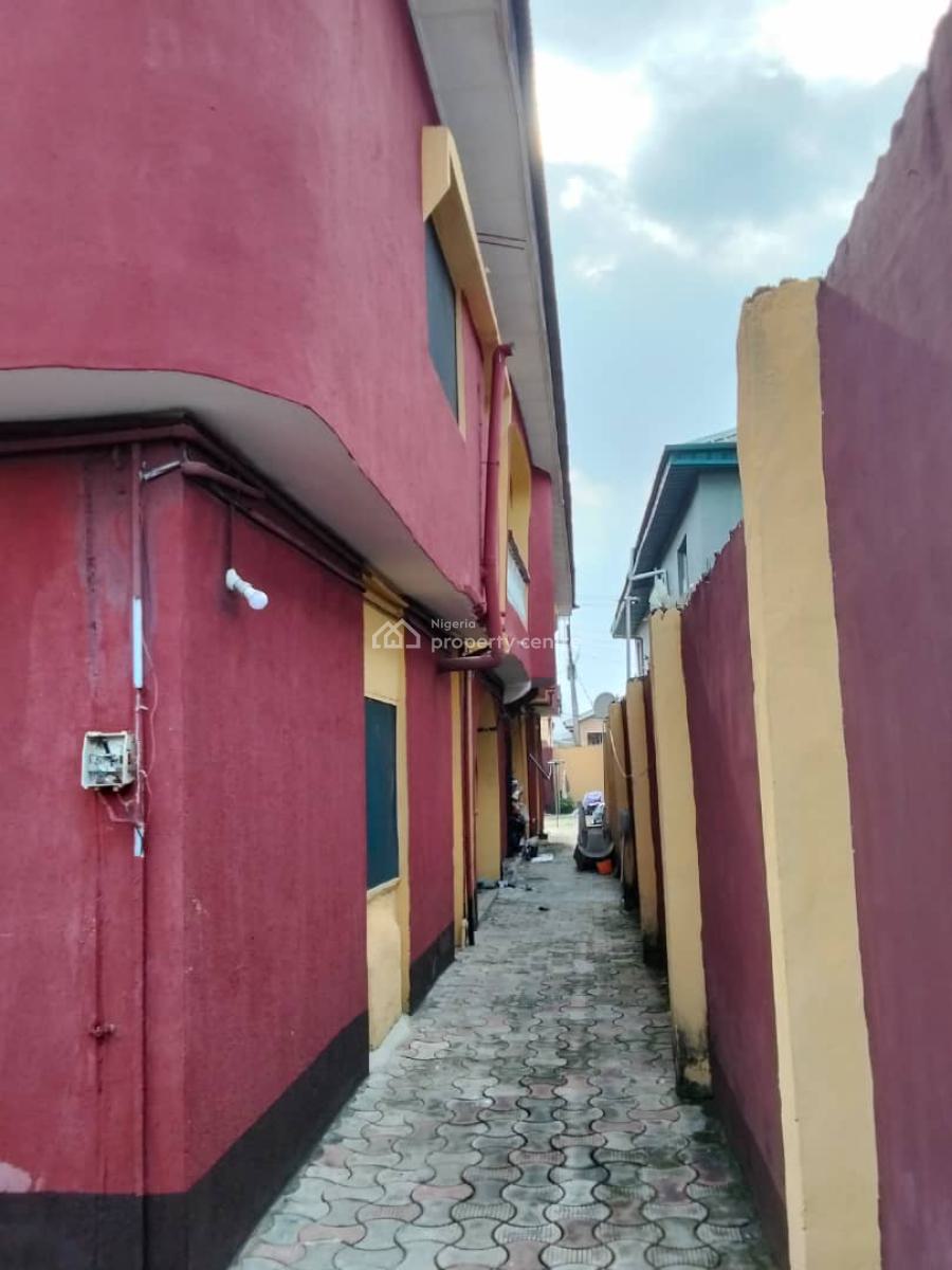 Block of 8 Flats Comprises of 4 Numbers of 2 Bedroom Flat and 4 Number, Sale at Agric Ikorodu  Document:, Agric, Ikorodu, Lagos, Block of Flats for Sale