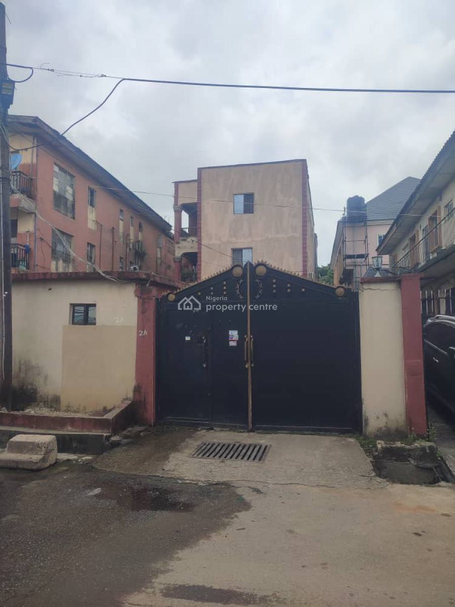 Two Storey Building on a Full Plot of Land, Yaba, Lagos, Block of Flats for Sale