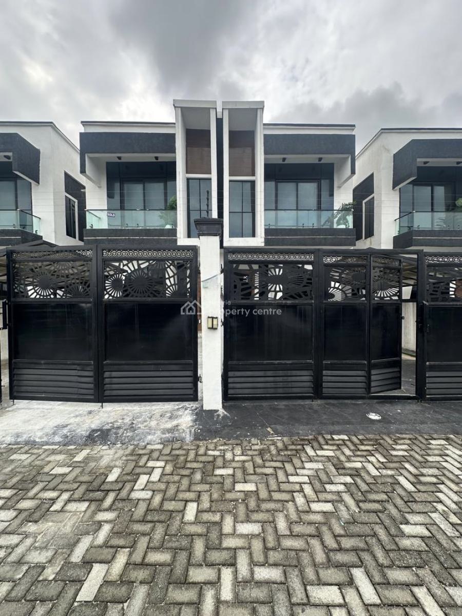 Beautiful 4bedroom Semi Detached Duplex with Bq, Chevron Toll Gate, Orchid Lekki, Lekki, Lagos, Semi-detached Duplex for Sale