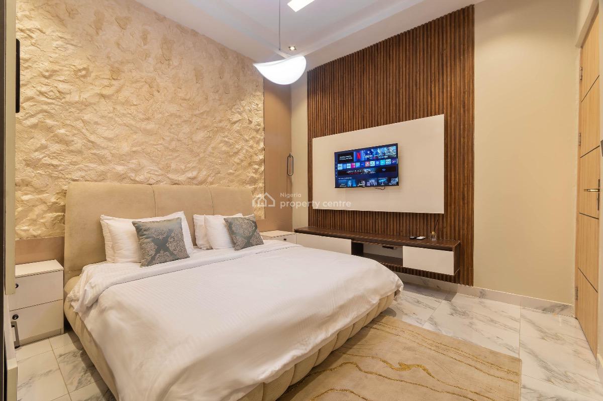 Deluxe 2 Bedroom Terrace Duplex with Pool, Gym and Ps5. Tastefully Fur, Lekki Phase 1, Lekki, Lagos, Flat / Apartment Short Let