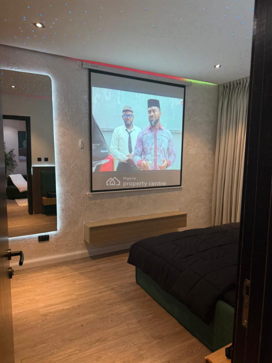 Luxury Furnished 1 Bedroom Mini Flat, Chevron, Lekki, Lagos, Mini Flat (room and Parlour) for Rent