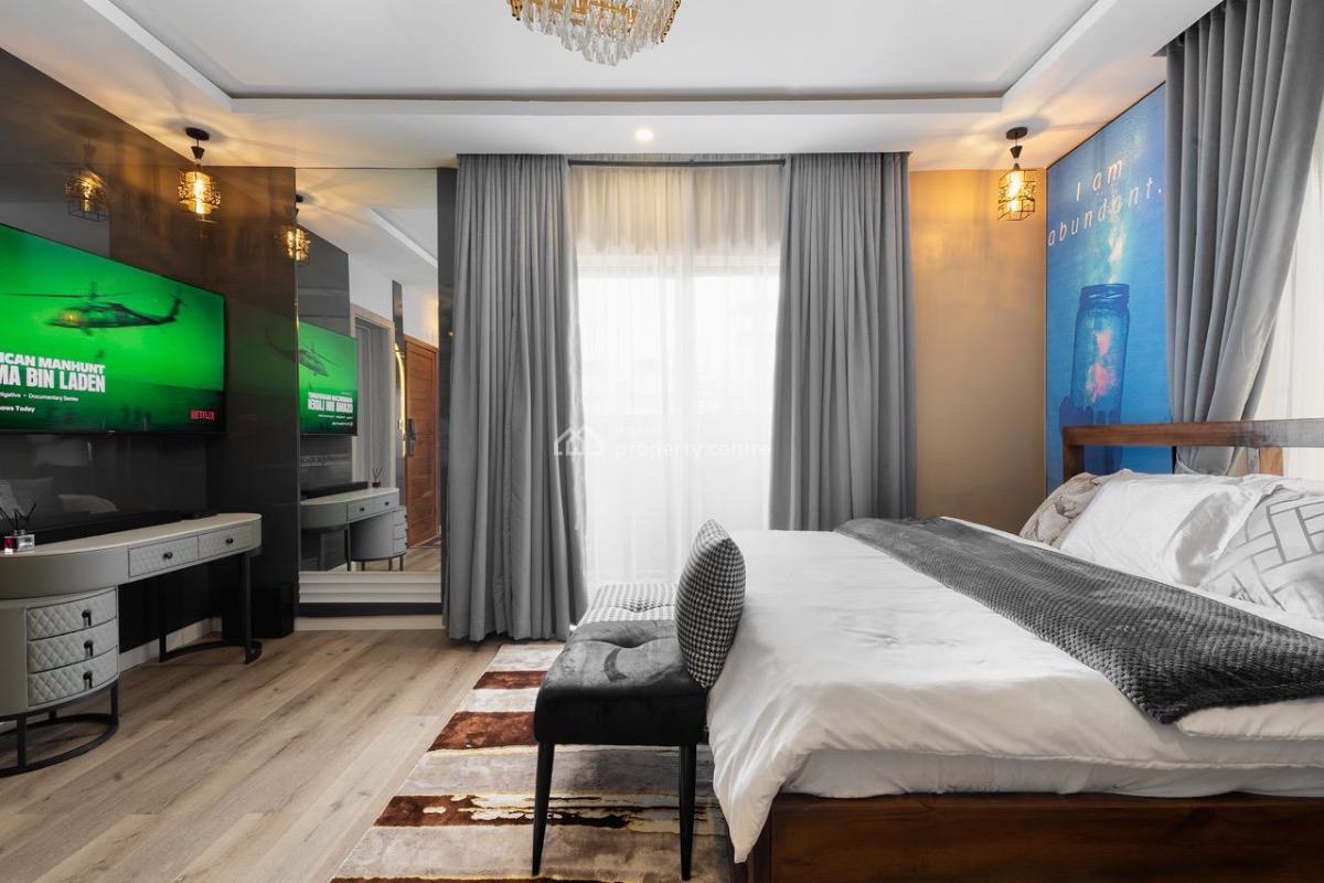 One (1) Bedroom Apartment with a Private Cinema in a Serene and Wonder, Lekki Phase 1, Lekki, Lagos, Flat / Apartment Short Let