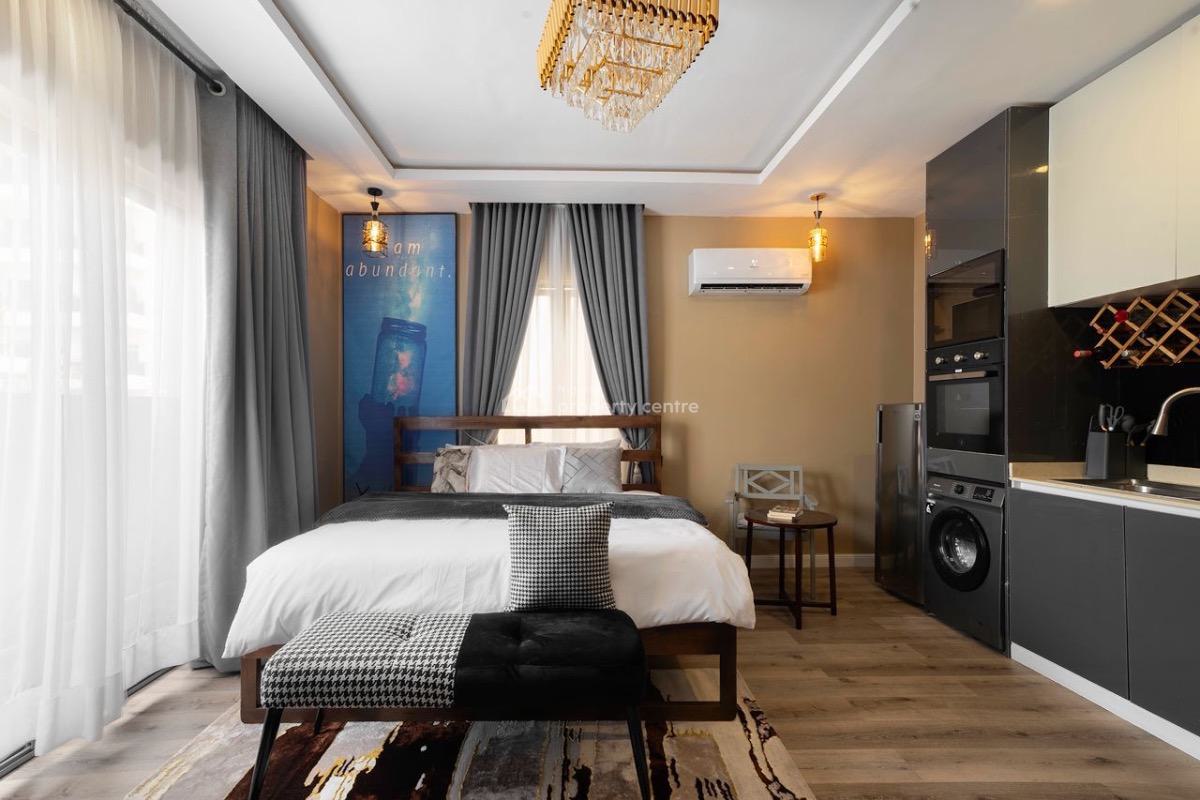 One (1) Bedroom Apartment with a Private Cinema in a Serene and Wonder, Lekki Phase 1, Lekki, Lagos, Flat / Apartment Short Let