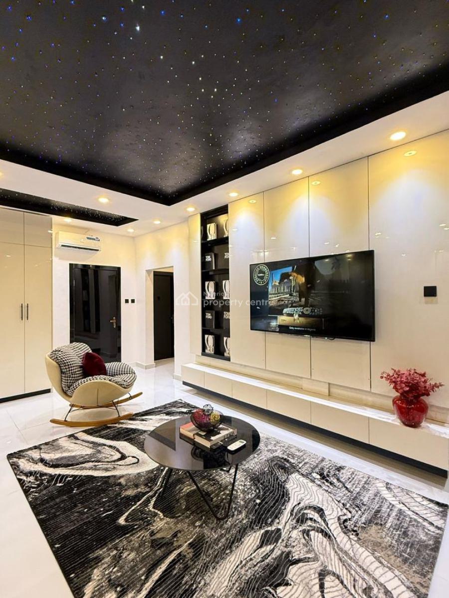Deluxe Max 1 Bedroom Apartment with a Private Cinema, &  Bathub, Chevron, Lekki, Lagos, Mini Flat (room and Parlour) Short Let