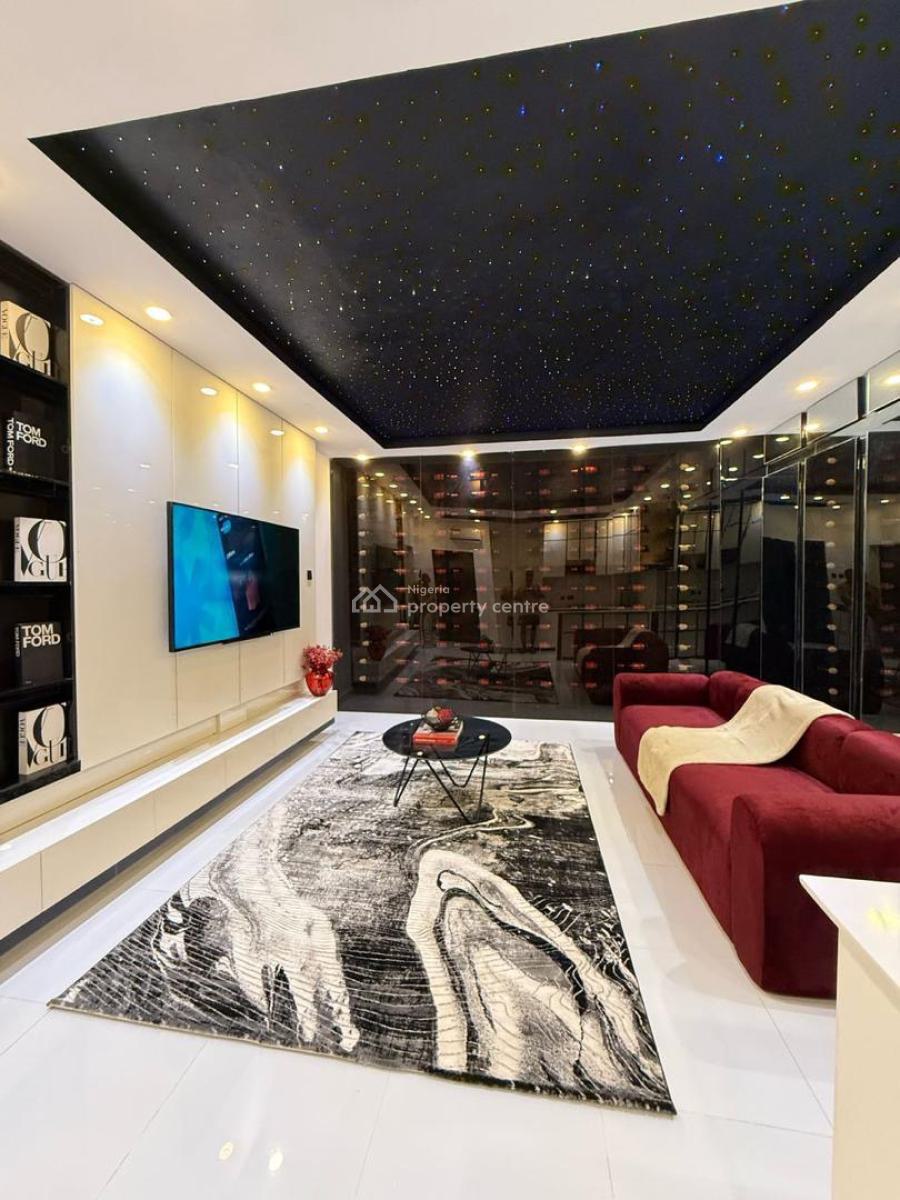 Deluxe Max 1 Bedroom Apartment with a Private Cinema, &  Bathub, Chevron, Lekki, Lagos, Mini Flat (room and Parlour) Short Let