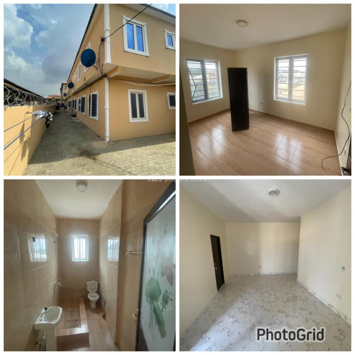 Almost Brand New 3 Bedroom Flat Upstairs in in a Nice Estate, Badore, Ajah, Lagos, House for Rent
