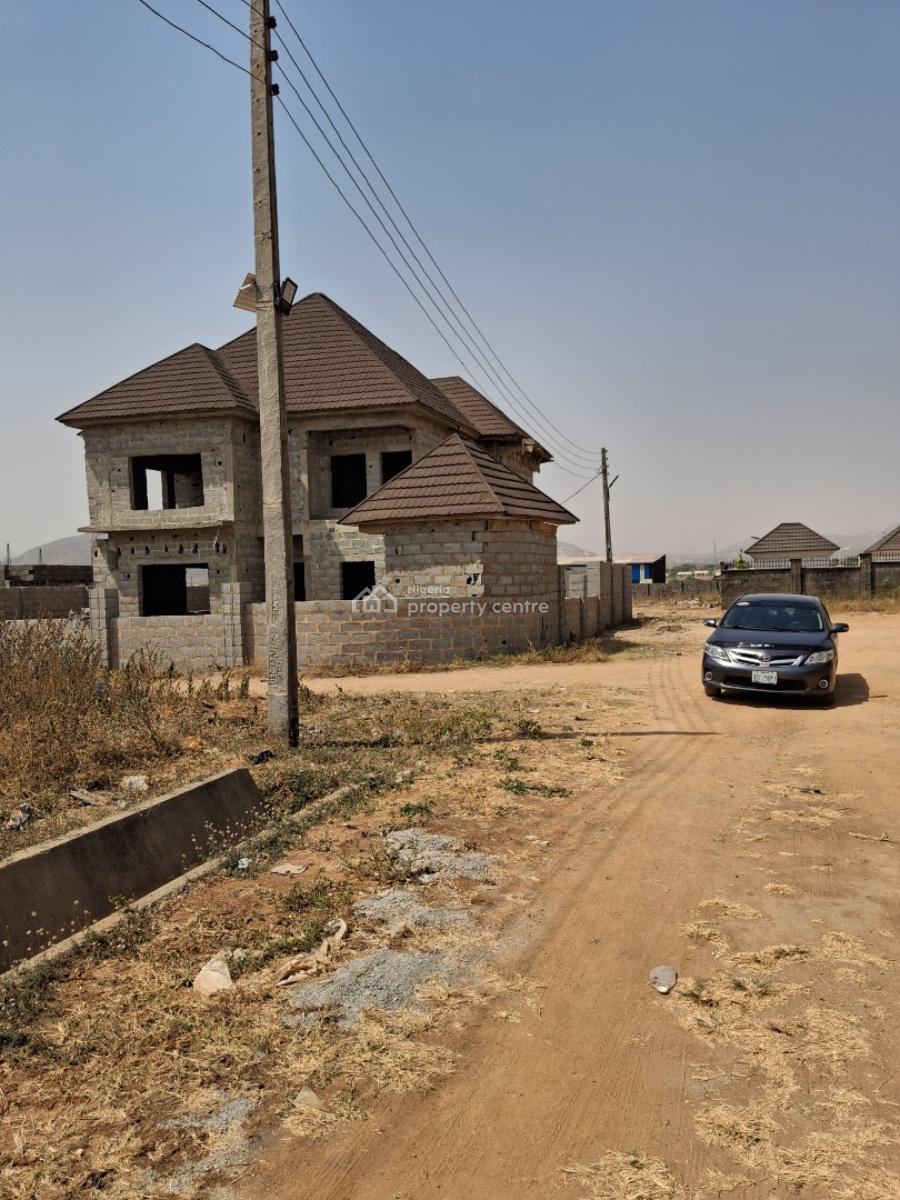 Newly Built 4 Bedroom Fully Detached Duplex (carcas), Niu Estate,  Kaba District,  Along Kubwa Expressway Abuja, Kubwa, Abuja, Detached Duplex for Sale