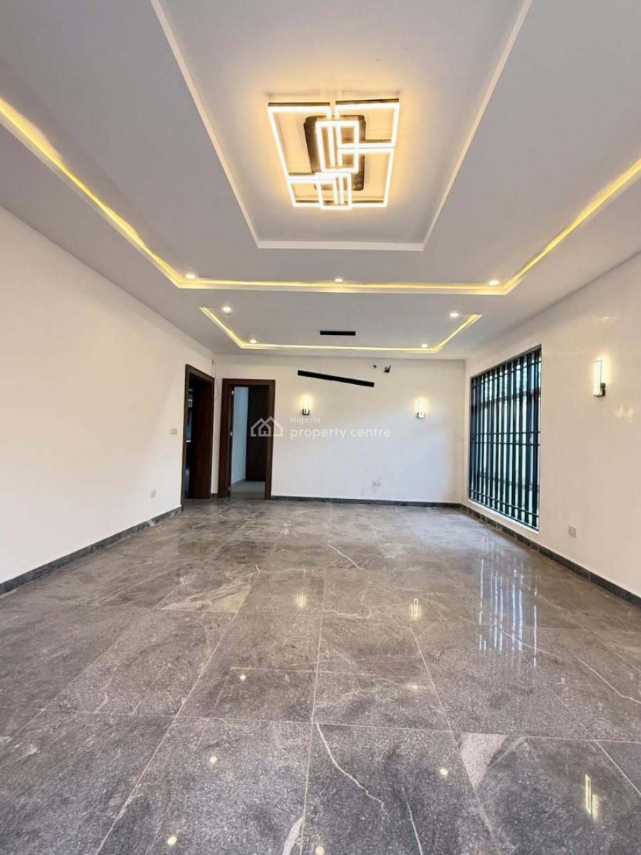Newly Built 5 Bedroom Terrace Duplex with a Room Bq, Guzape District, Abuja, Terraced Duplex for Rent