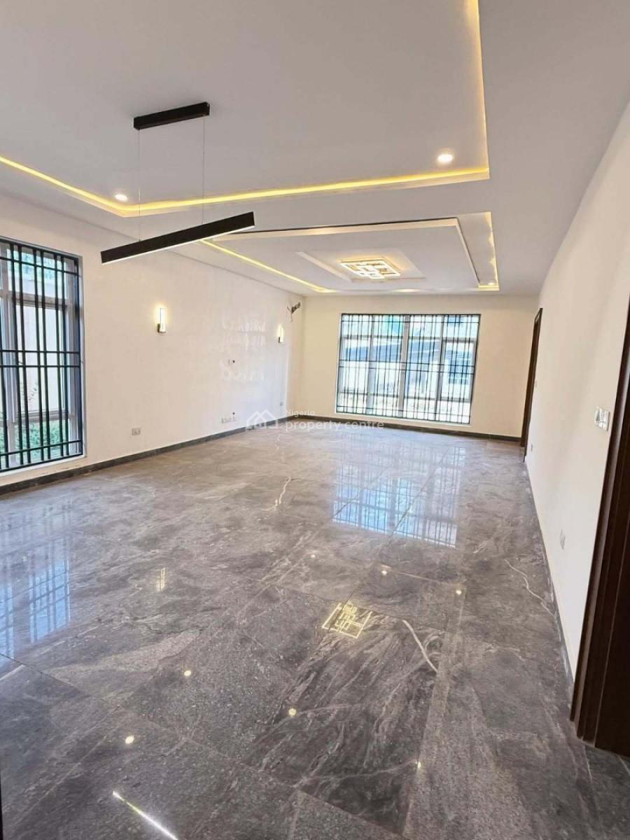 Newly Built 5 Bedroom Terrace Duplex with a Room Bq, Guzape District, Abuja, Terraced Duplex for Rent