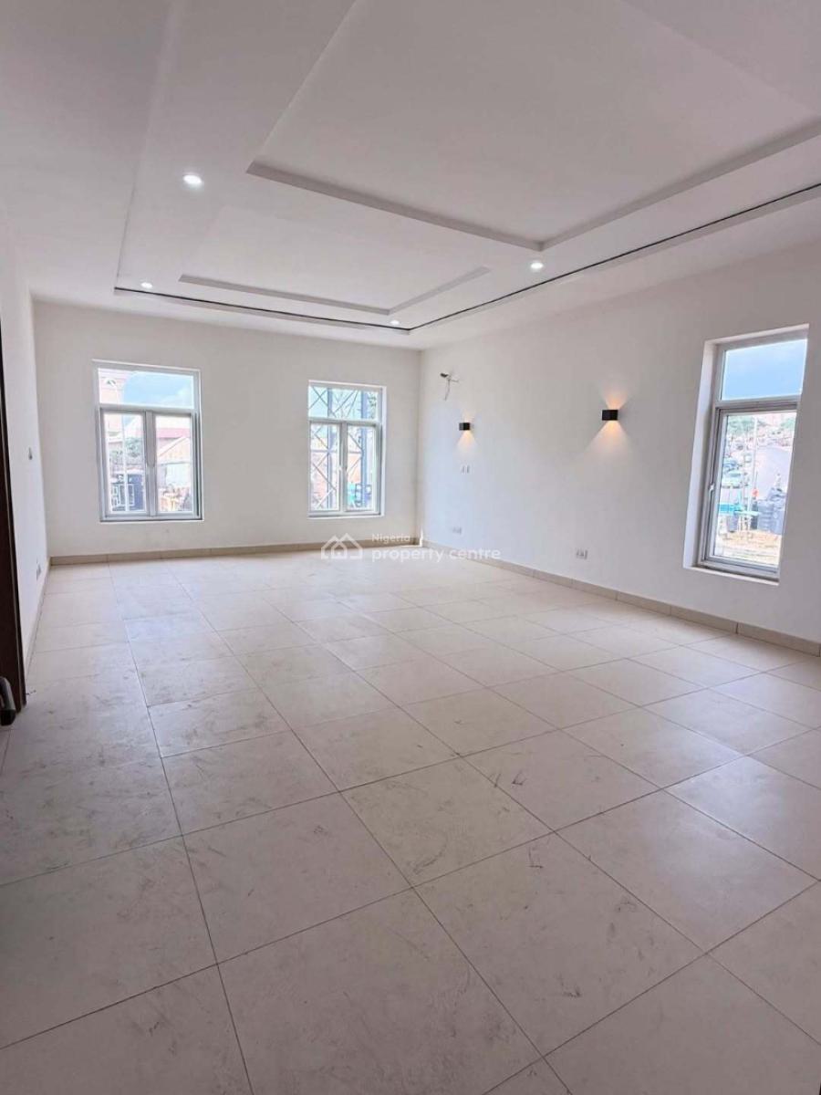 Newly Built 5 Bedroom Terrace Duplex with a Room Bq, Guzape District, Abuja, Terraced Duplex for Rent
