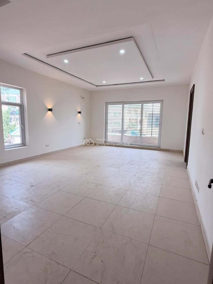 Newly Built 5 Bedroom Terrace Duplex with a Room Bq, Guzape District, Abuja, Terraced Duplex for Rent