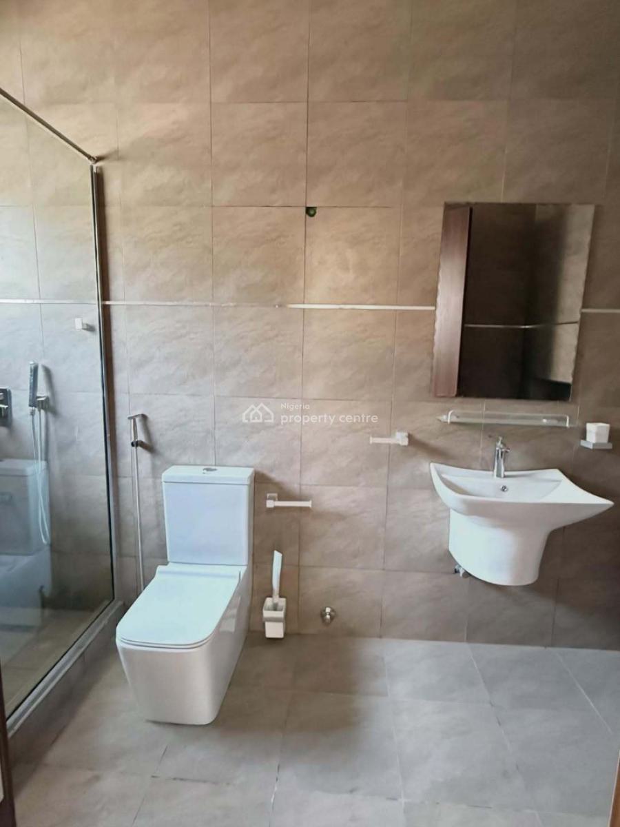 Newly Built 5 Bedroom Terrace Duplex with a Room Bq, Guzape District, Abuja, Terraced Duplex for Rent