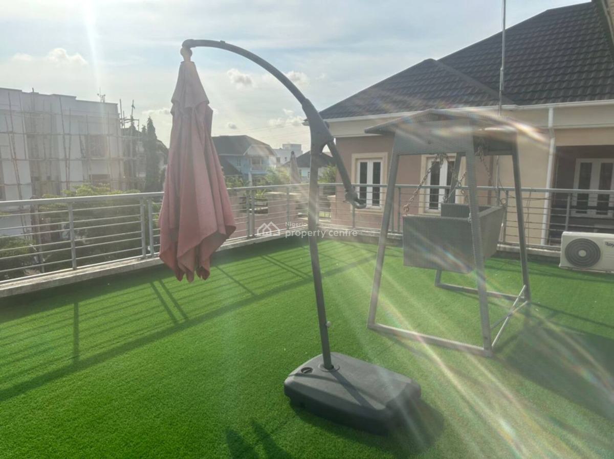 Luxury 1 Bedroom Flat Pent House with Terrace Balcony, U3 Estate, Lekki Phase 1, Lekki, Lagos, Flat / Apartment for Rent