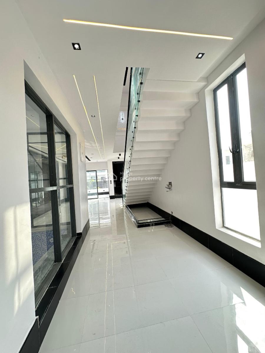 Contemporary 5 Bedroom Fully Detached Duplex with Bq & Swimming Pool, Ikota, Lekki, Lagos, Detached Duplex for Sale