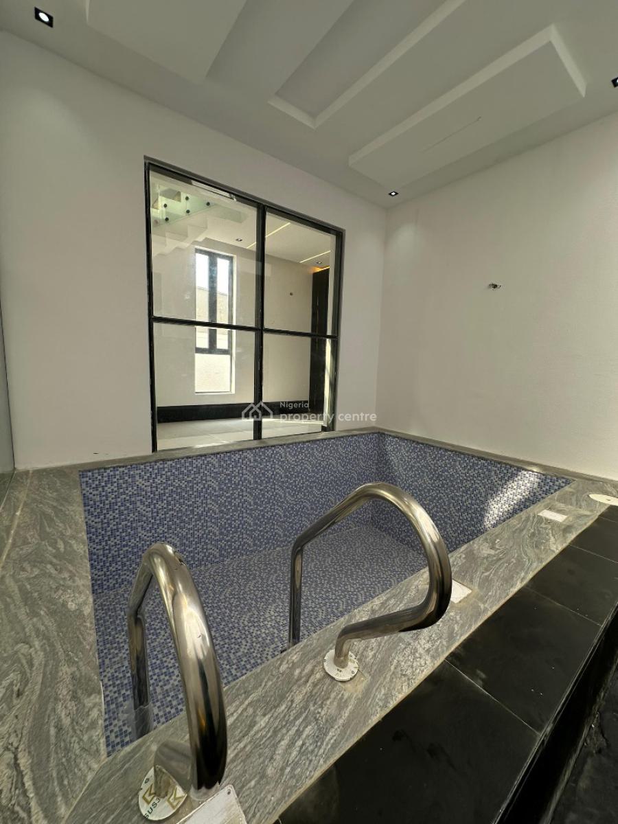 Contemporary 5 Bedroom Fully Detached Duplex with Bq & Swimming Pool, Ikota, Lekki, Lagos, Detached Duplex for Sale