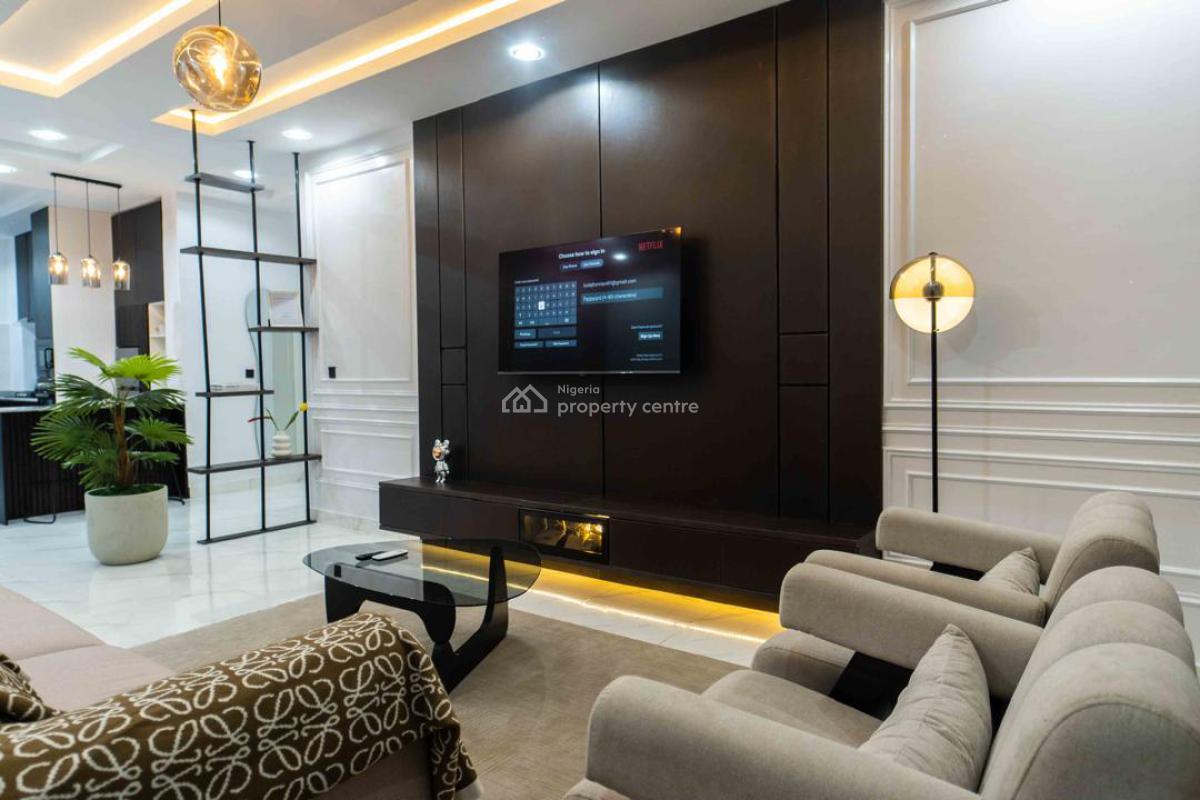Exotic 2-bedroom+bq Apartment with Ps5, Pool & Gym, Off Elegushi Palace Road, Ikate Elegushi, Lekki, Lagos, Flat / Apartment Short Let