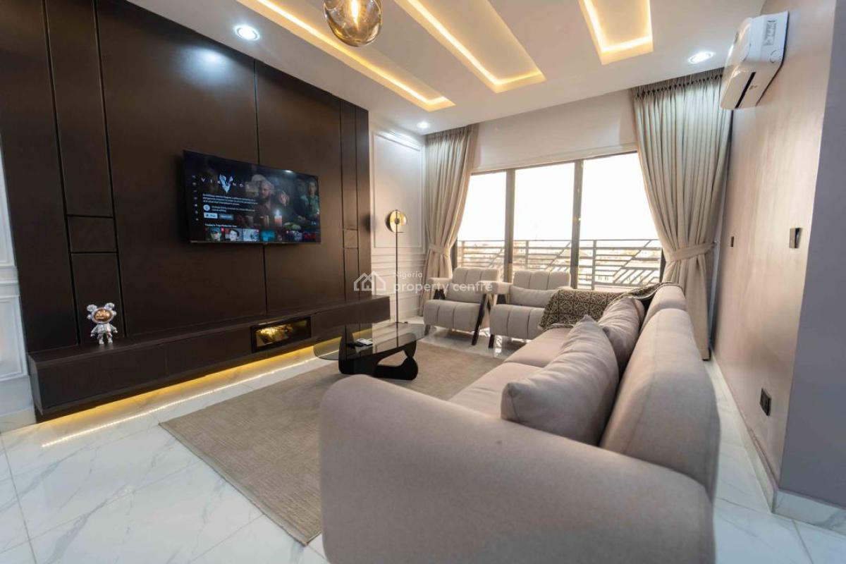 Exotic 2-bedroom+bq Apartment with Ps5, Pool & Gym, Off Elegushi Palace Road, Ikate Elegushi, Lekki, Lagos, Flat / Apartment Short Let